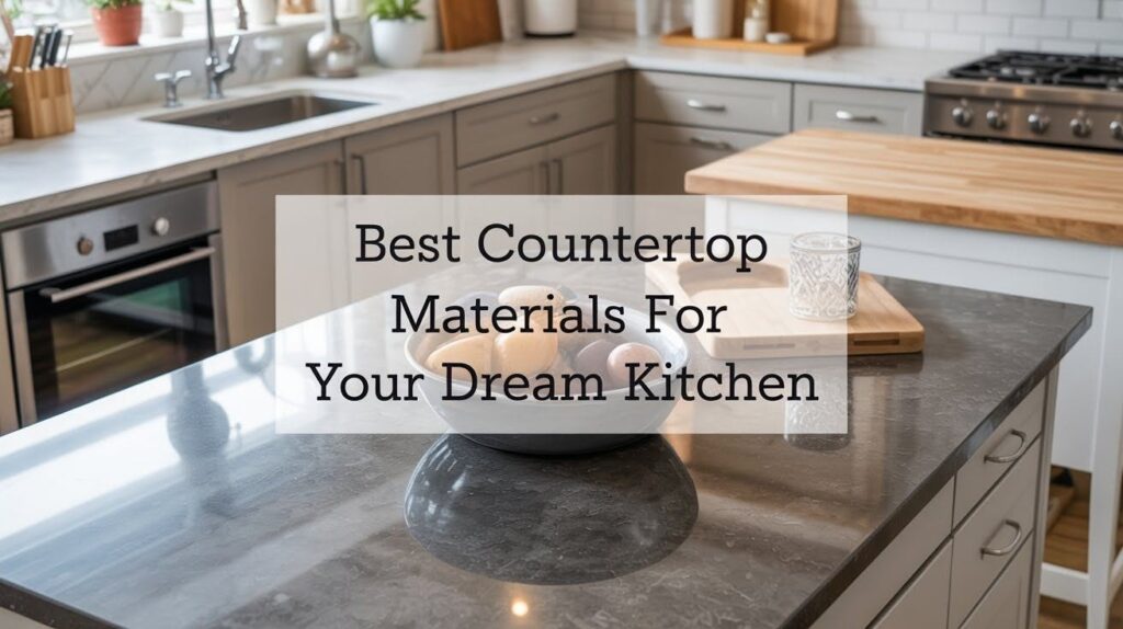 Best Countertops Materials for Your Dream Kitchen Best Countertops Materials for Your Dream Kitchen