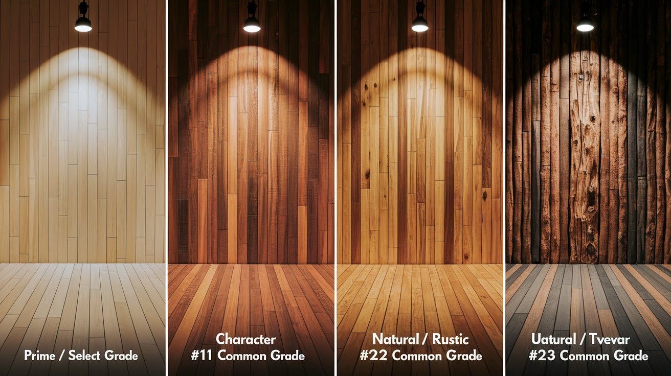 Common Hardwood Flooring Grades