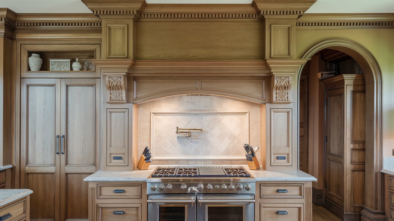Custom-Built or Integrated Cabinetry Hoods