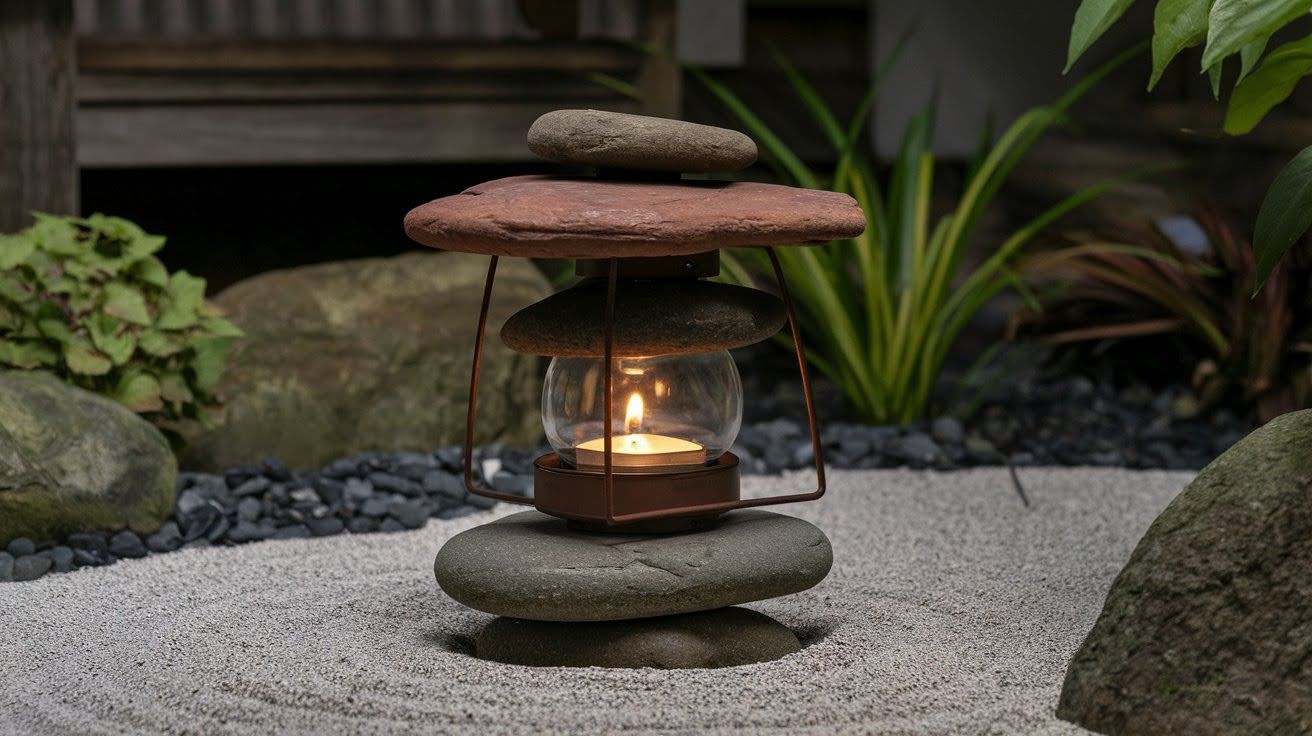 DIY Stone Lantern