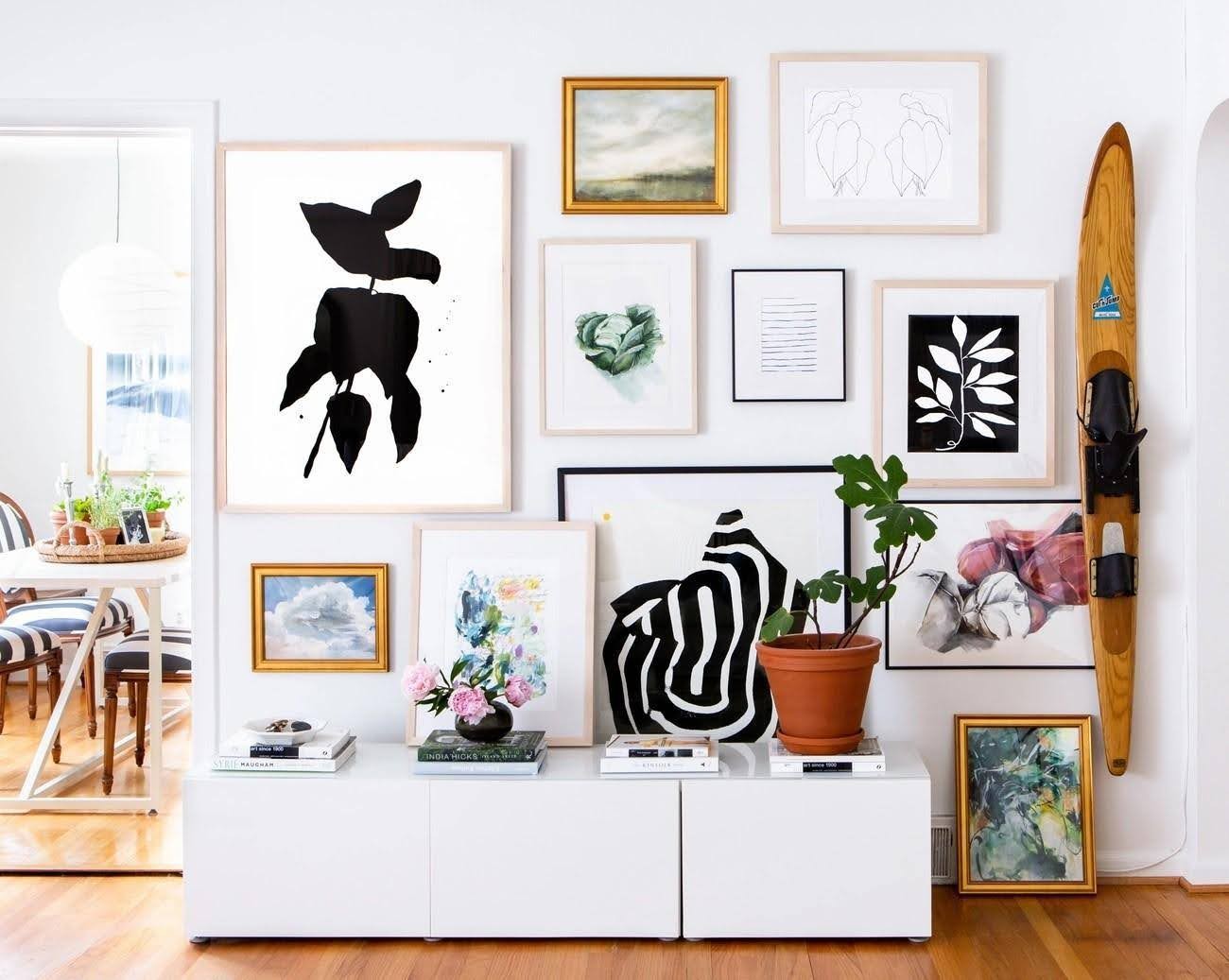 How to Display and Style Your DIY Art