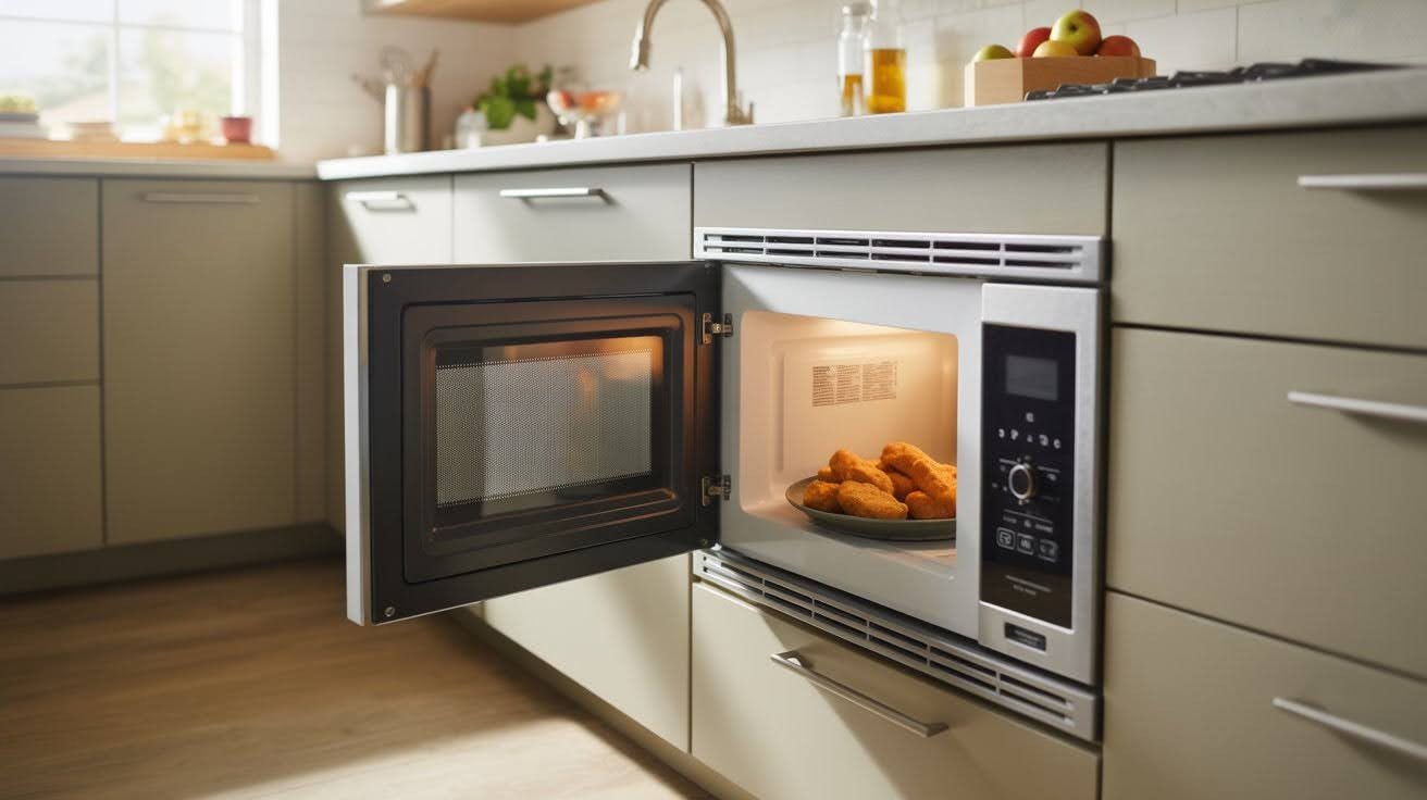  Microwave in a Lower Base Cabinet