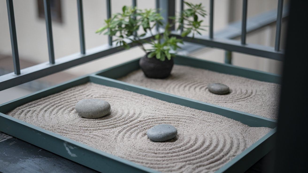 Mini Balcony Zen Garden