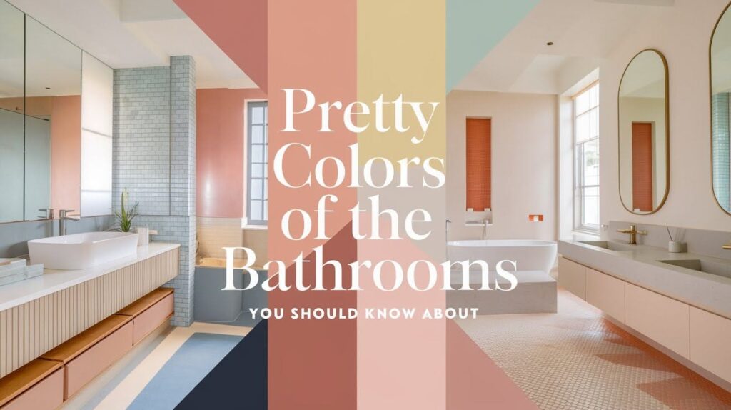 Pretty Colors of Bathrooms
