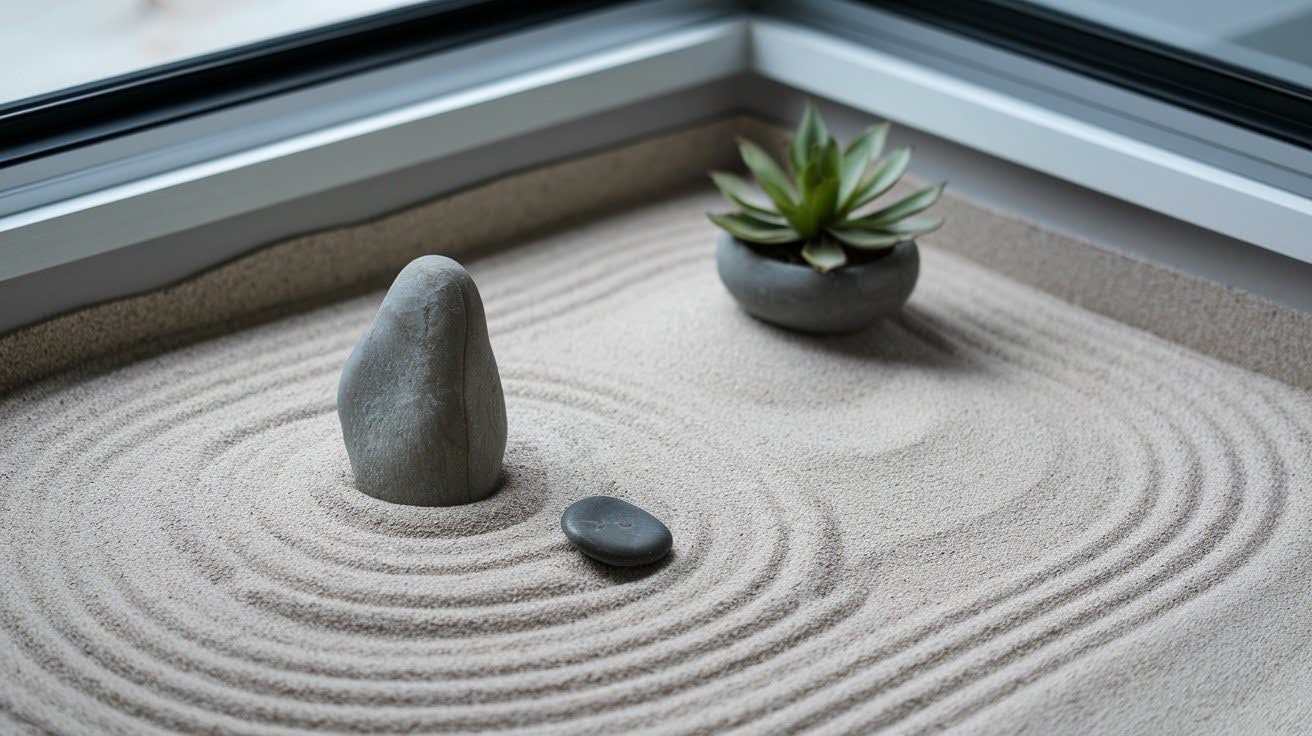 Window Well Rock Garden