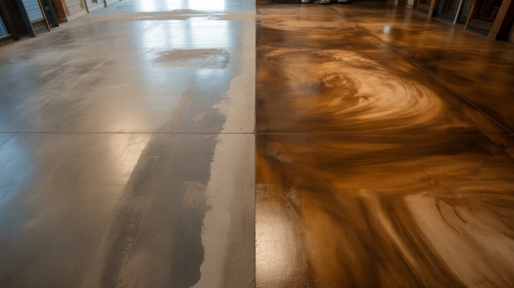 Bringing Dull Floors Back to Life With Concrete Staining concrete staining