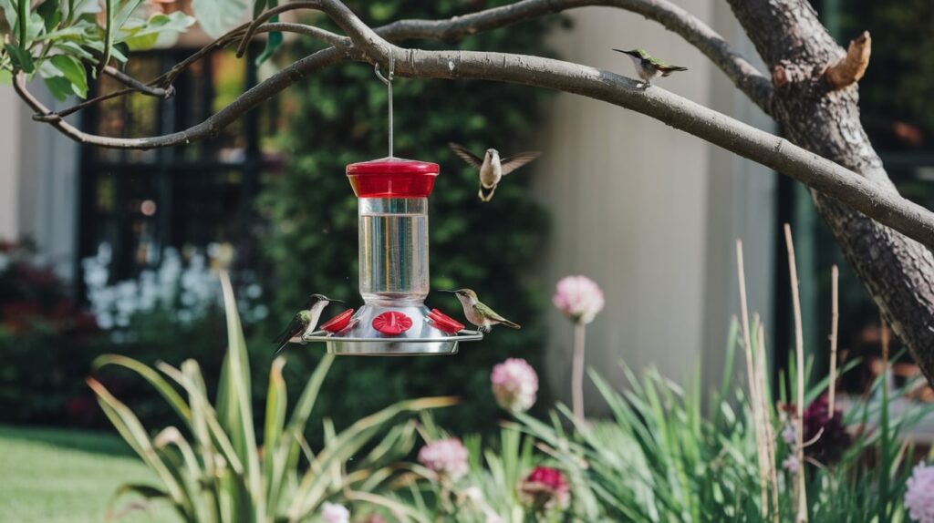 The Art of Outdoor Harmony: Blending Hummingbird Feeders and Garden Design hummingbird