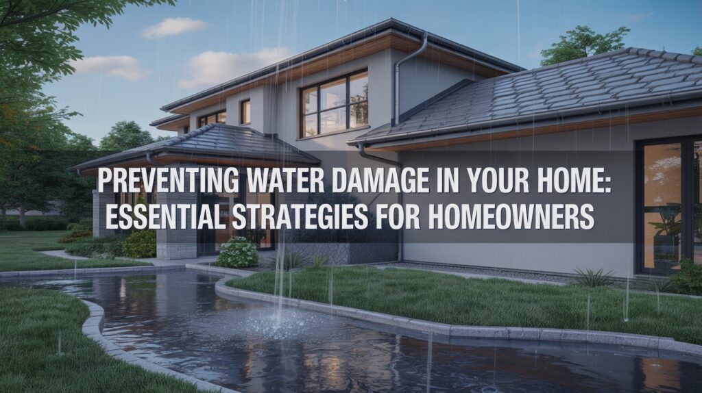 Preventing Water Damage in Your Home: Essential Strategies for Homeowners professional way