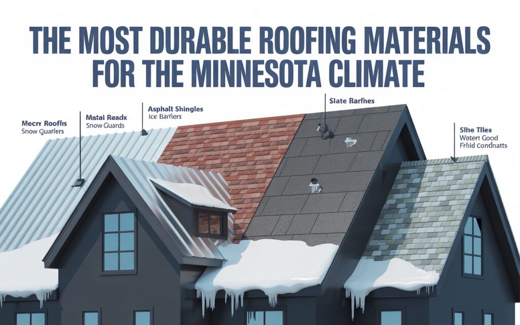 The Most Durable Roofing Materials for the Minnesota Climate roofing materials