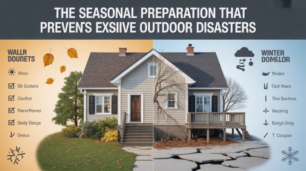 The Seasonal Preparation That Prevents Expensive Outdoor Disasters seasonal preparation
