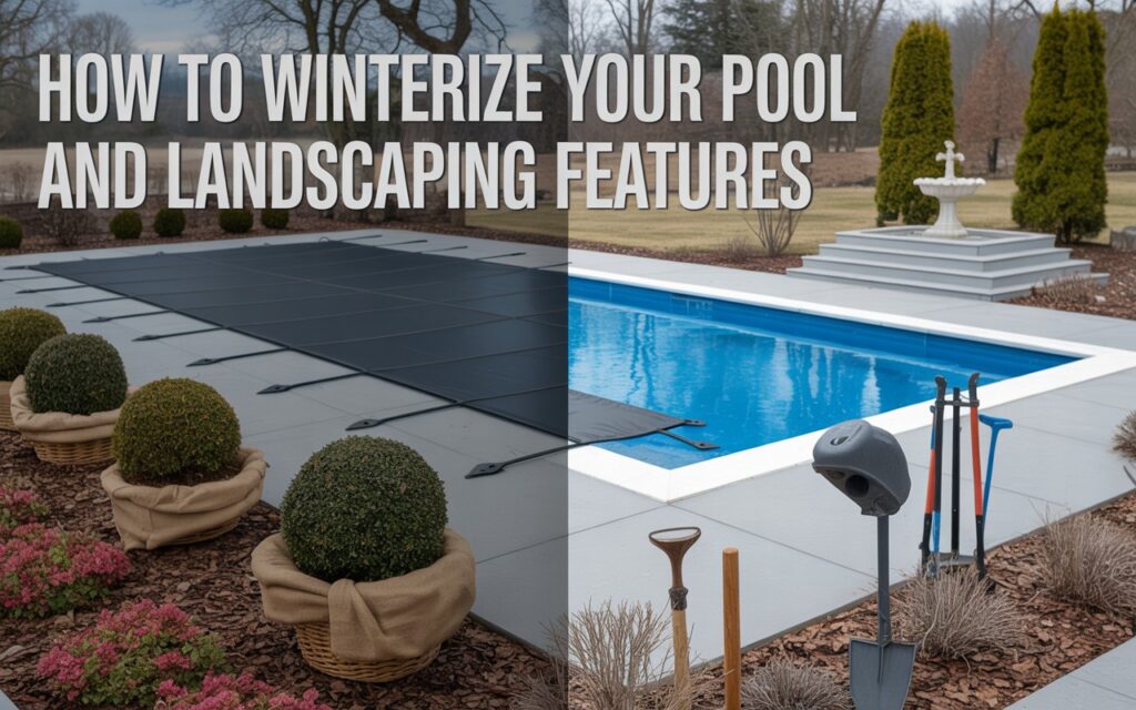 How to Winterize Your Pool and Landscaping Features winterize pool