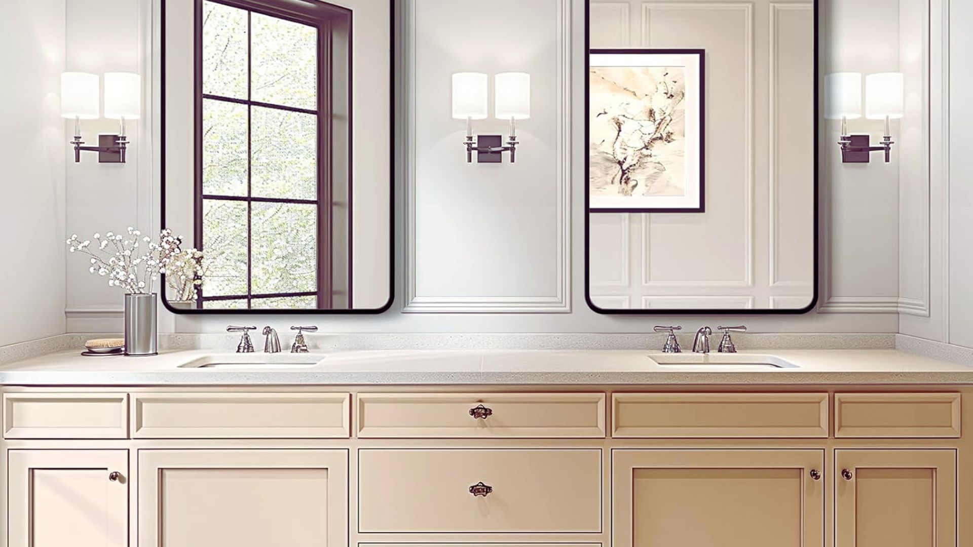 Mirrors, Fixtures, and Hardware