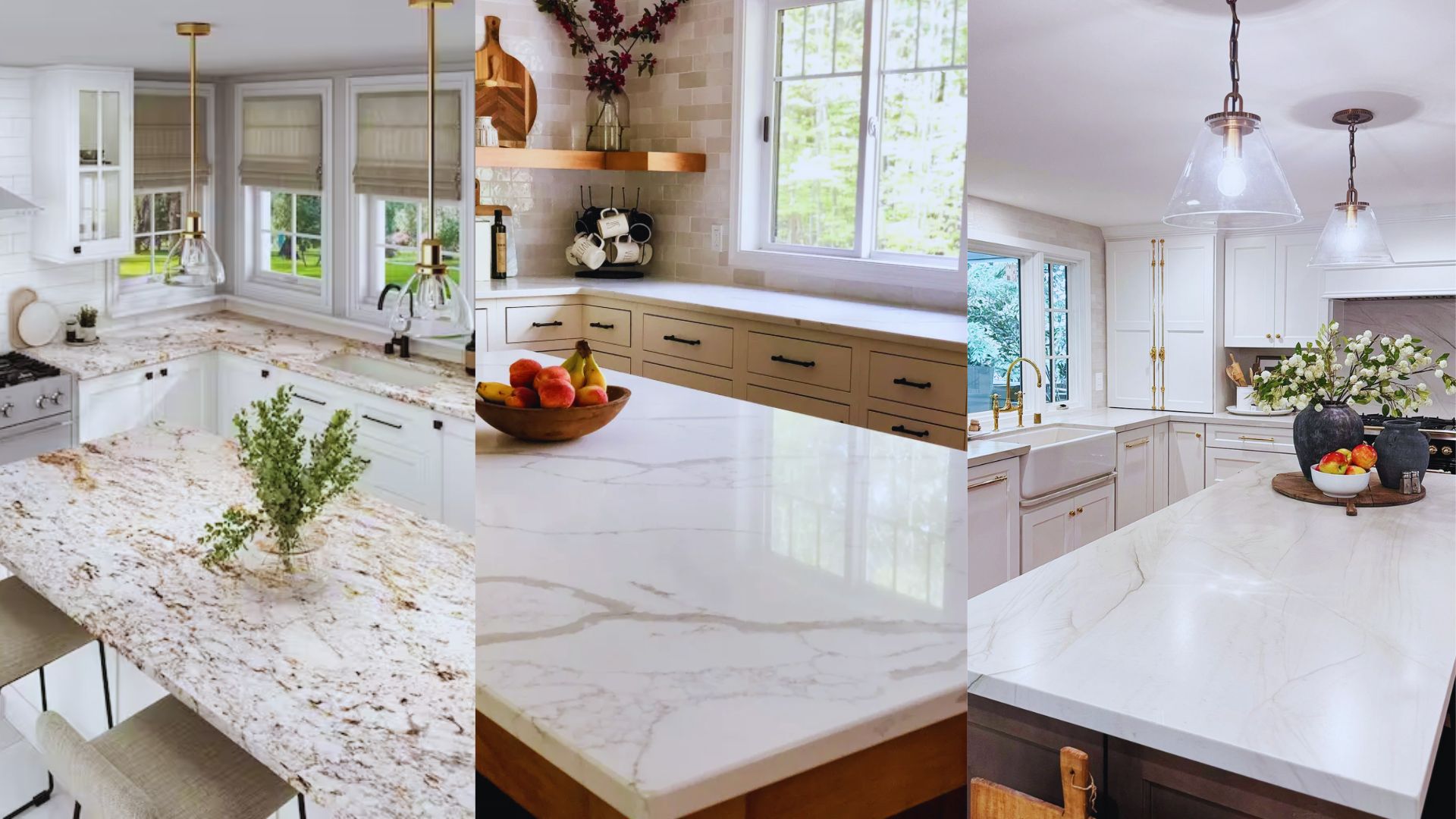 Granite, Marble, and Quartzite