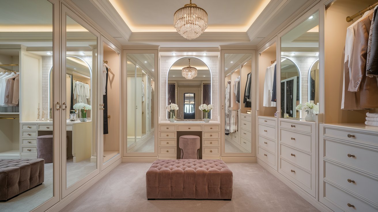 Dressing Room-Style Closet
