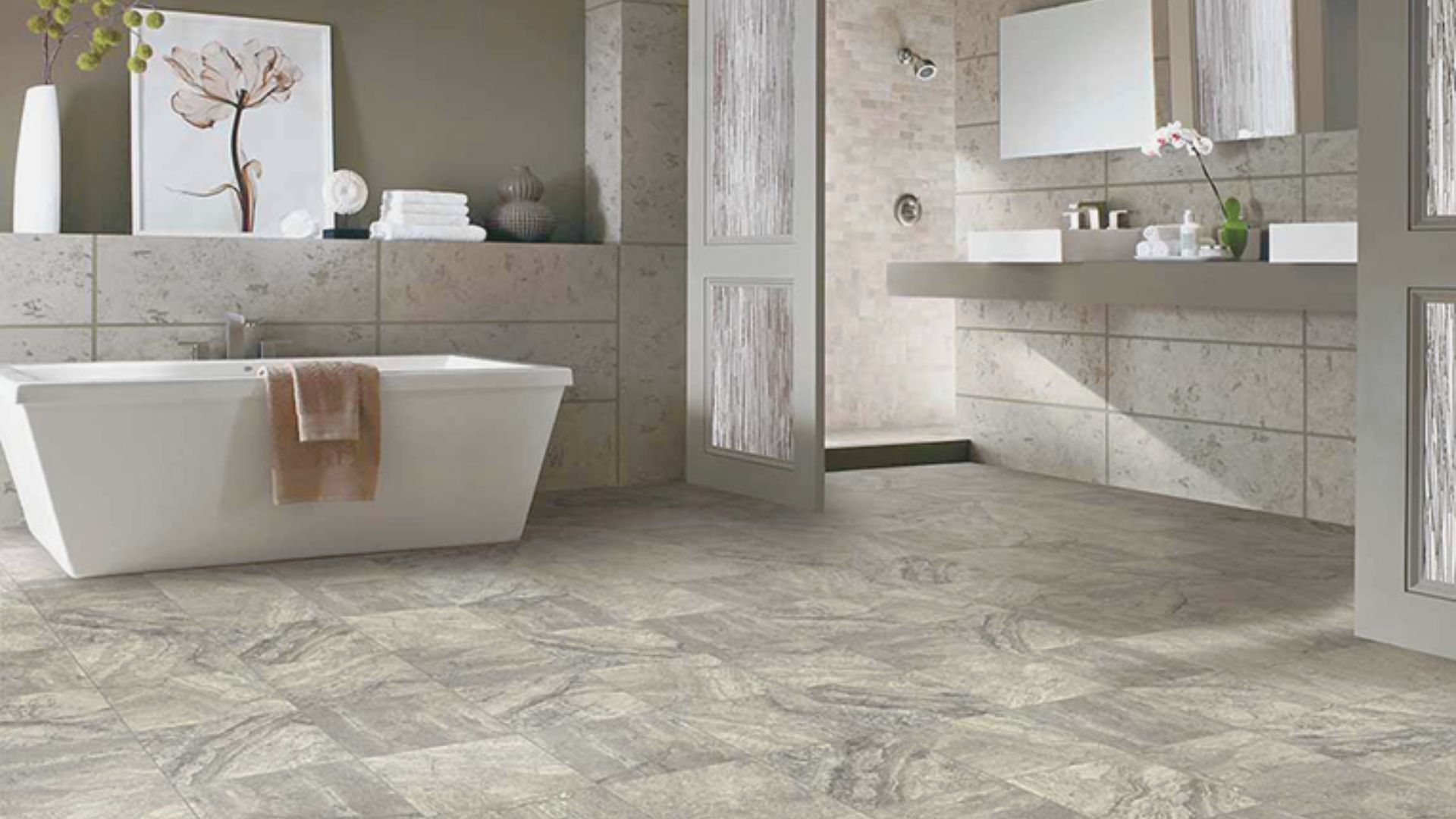 Porcelain Tile Flooring
