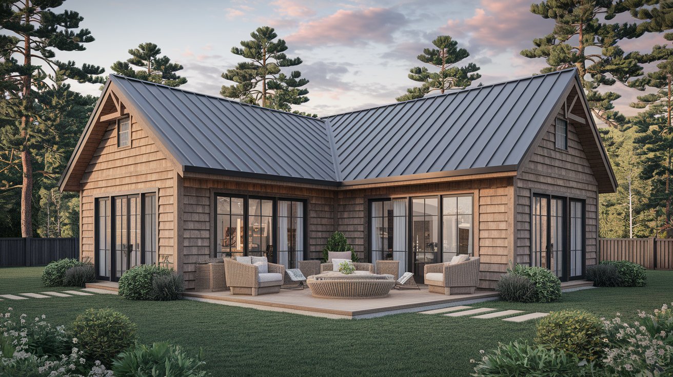 Timber-Clad Gable Ends