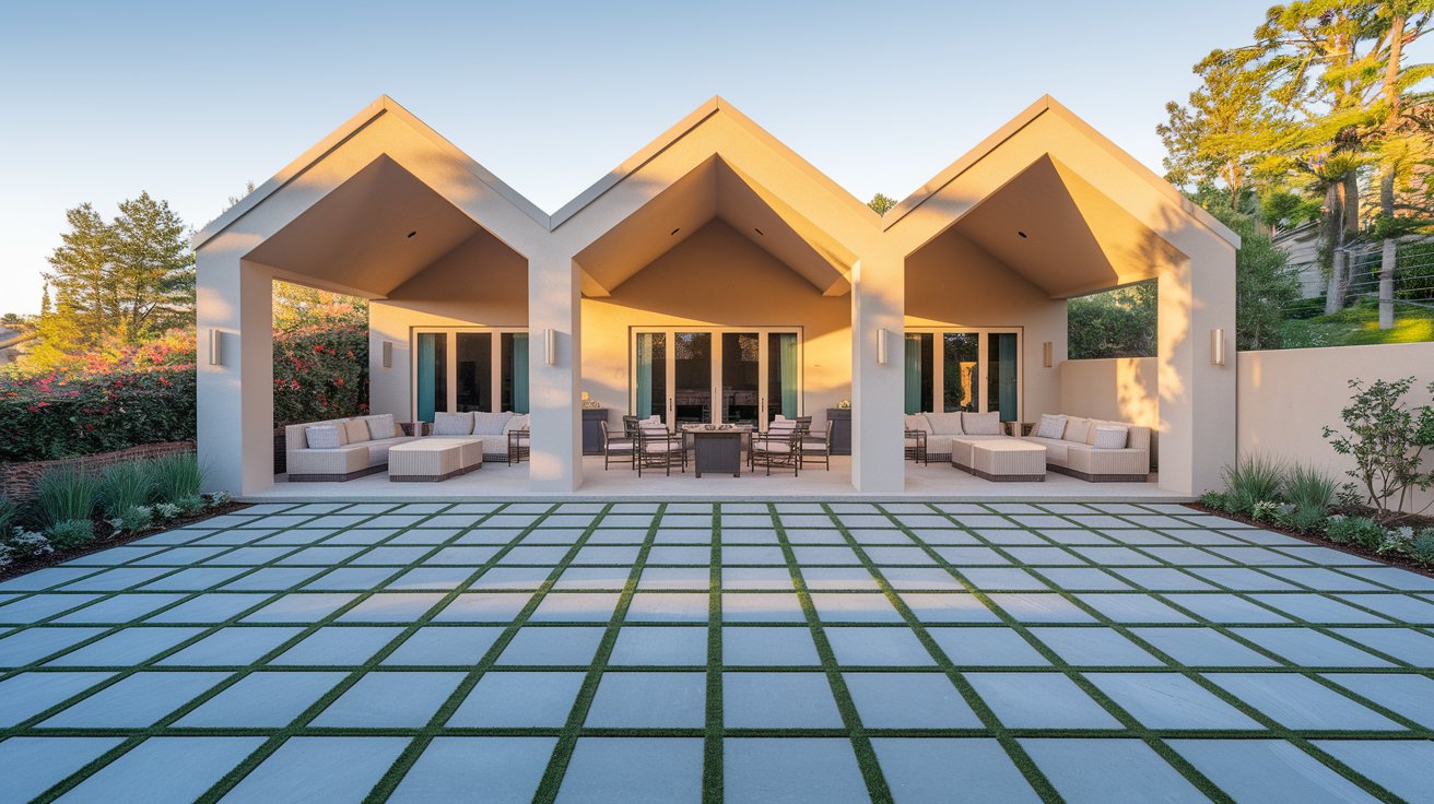 Double Gable Roof for Balanced Symmetry