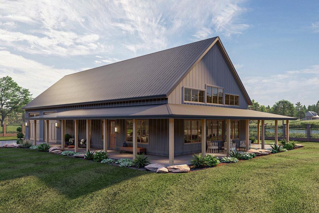 Popular Barndominium Style Floor Plans
