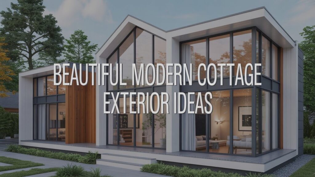21 Beautiful Modern Cottage Exterior Ideas for 2025 Beautiful Modern Cottage