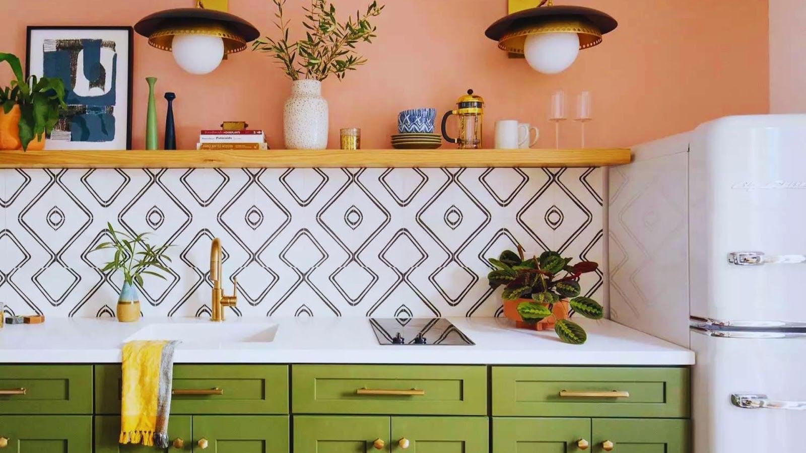 Creative Backsplash and Wall Treatments