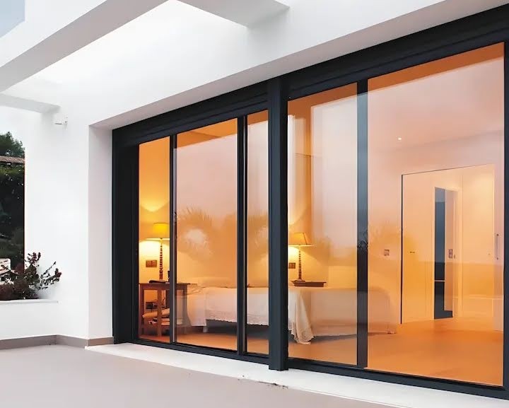 Large Glass and Slim Sightlines