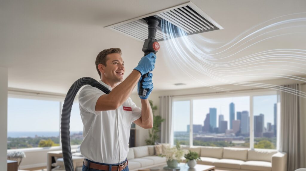 Top 5 Air Duct Cleaning Providers for Houston Homeowners duct cleaning