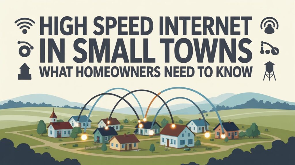 High Speed Internet in Small Towns: What Homeowners Need to Know high speed internet