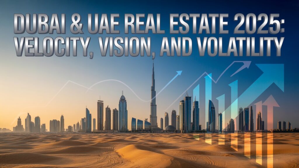 Dubai & UAE Real Estate 2025: Velocity, Vision, and Volatility uae real estate