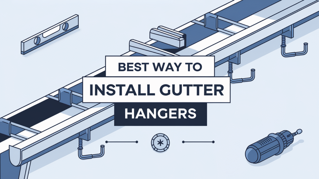 Install Gutter Hangers