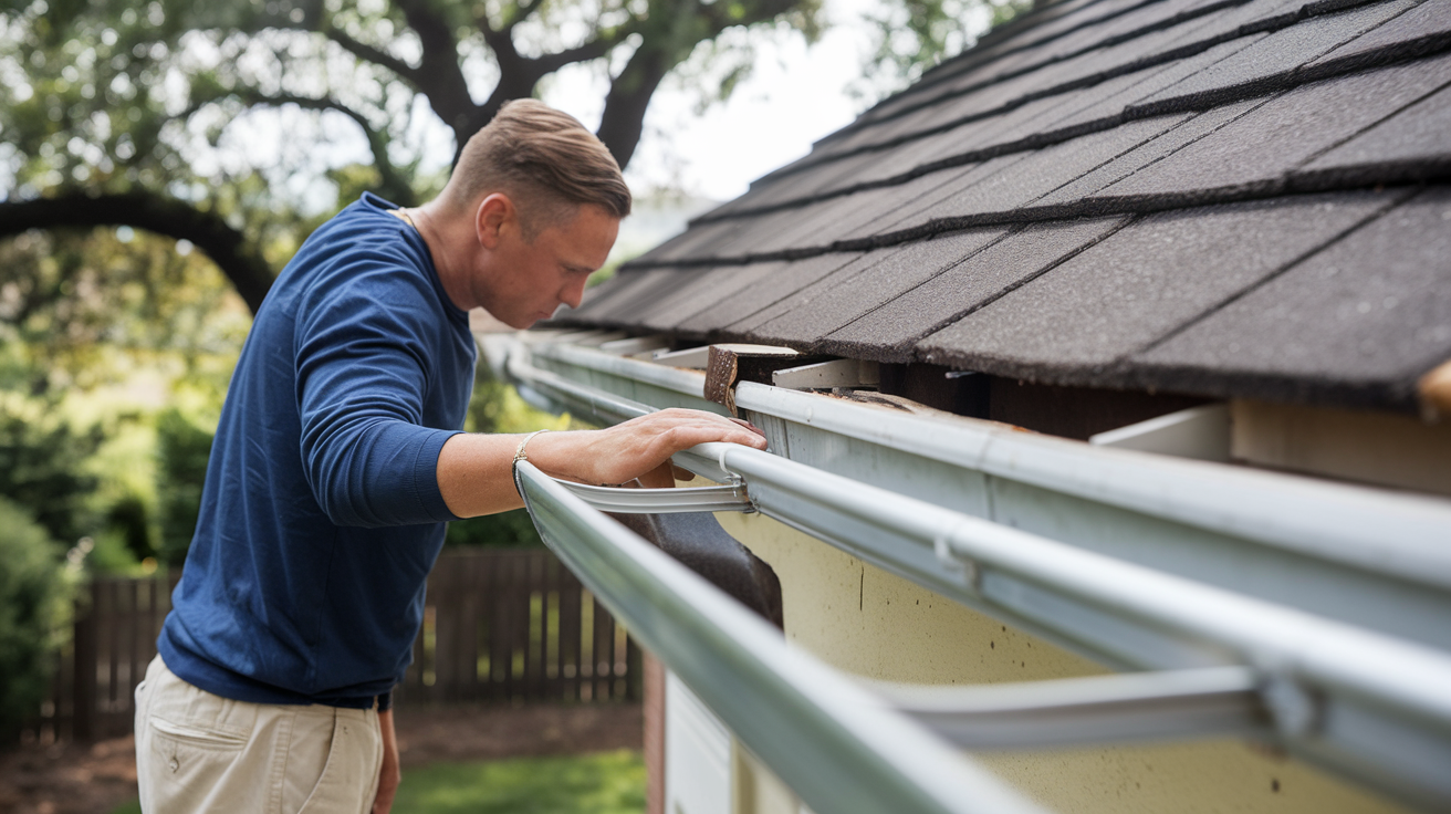 Inspect Existing Gutters & Fascia