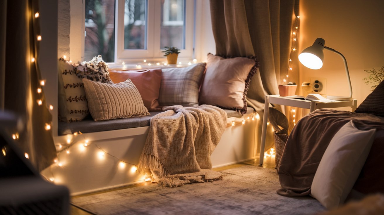 Cozy Comfort and Warm Lighting