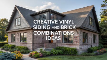 11 Creative Vinyl Siding and Brick Combinations Ideas - WillyHomes