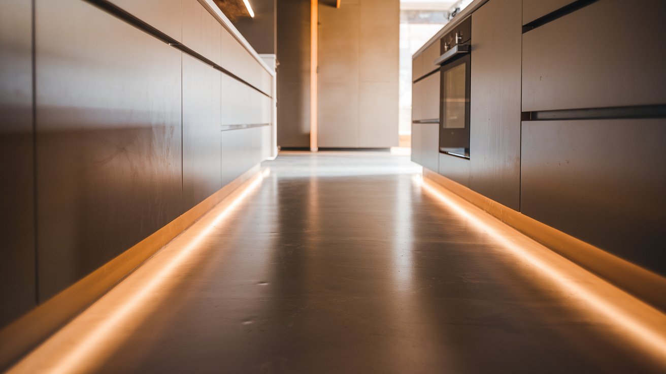 Microcement Kitchen Floors