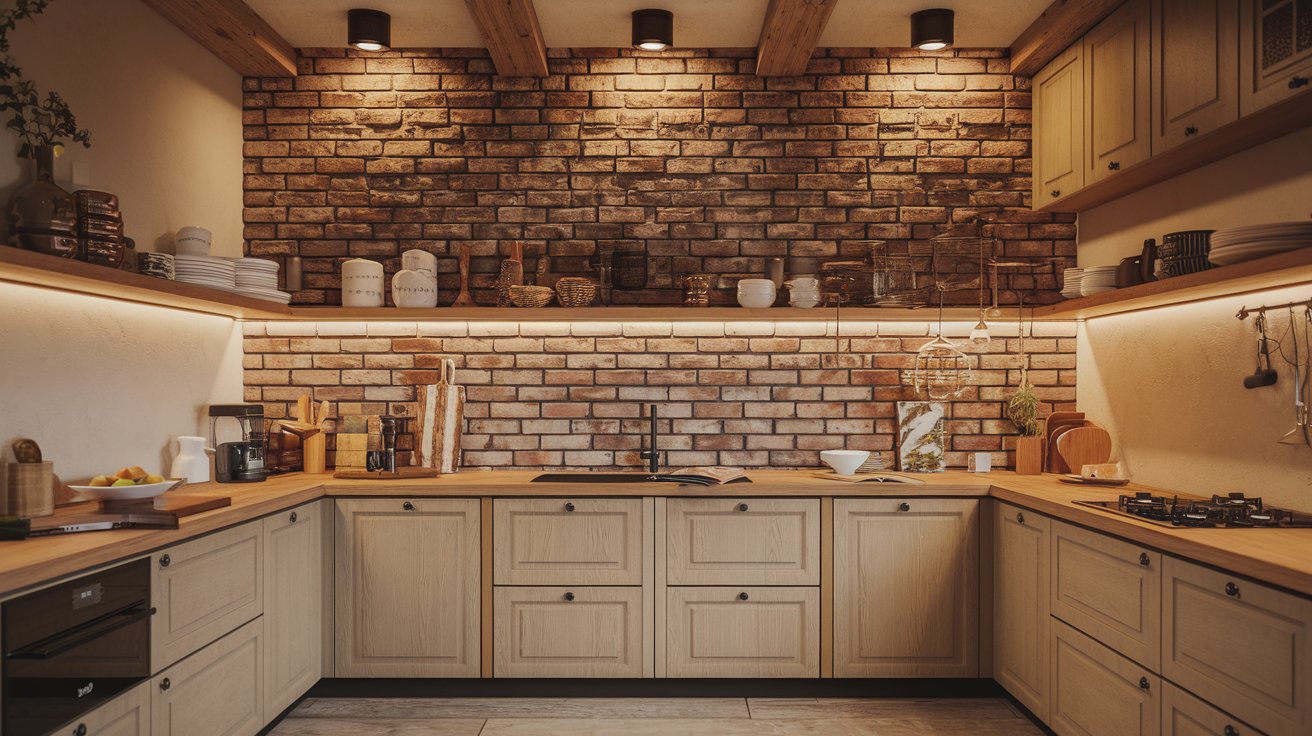 Why Choose Brick Accent Walls in Kitchens