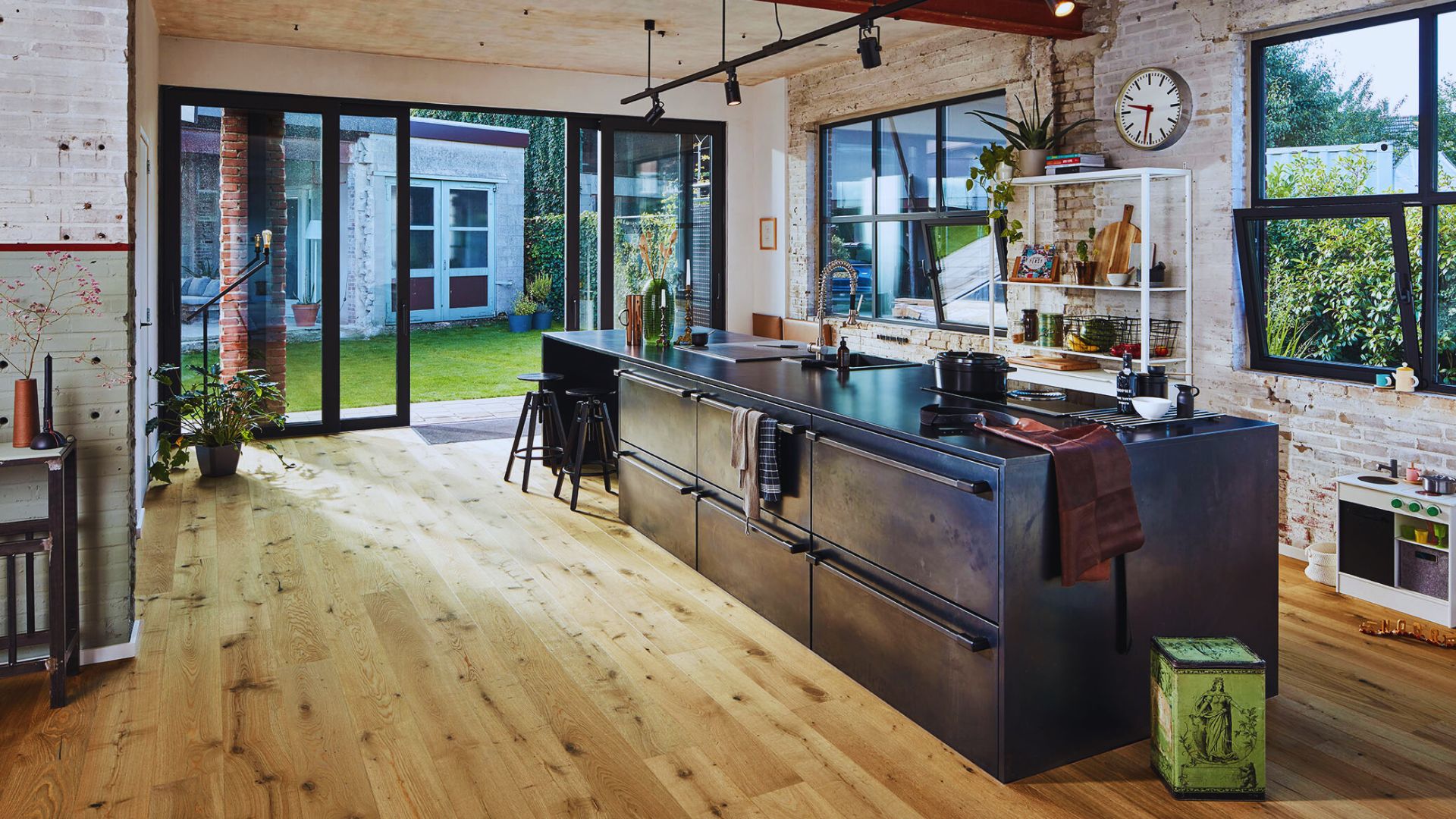 Industrial Style Kitchens