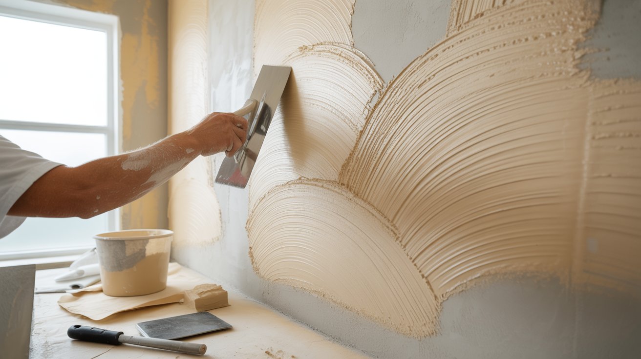 Layering Plaster