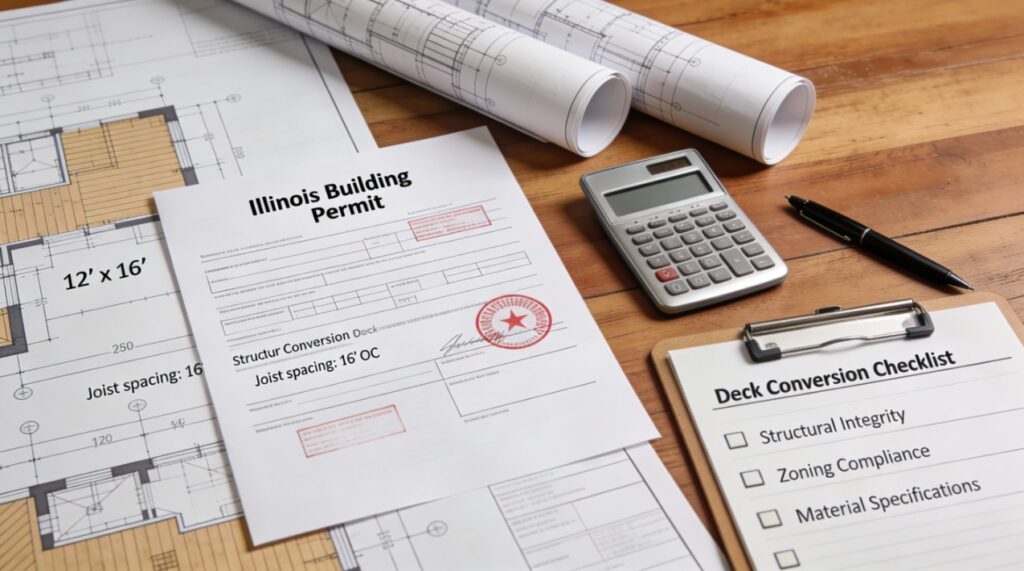 Illinois Deck Permits and HOA Requirements