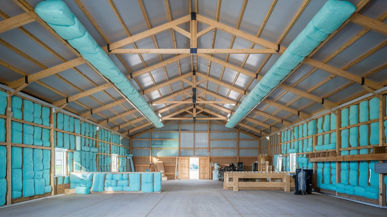 Insulating Your Pole Barn Interior