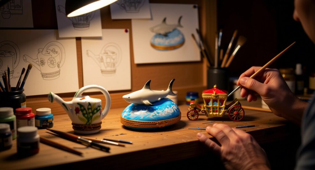 From Sketch to Porcelain