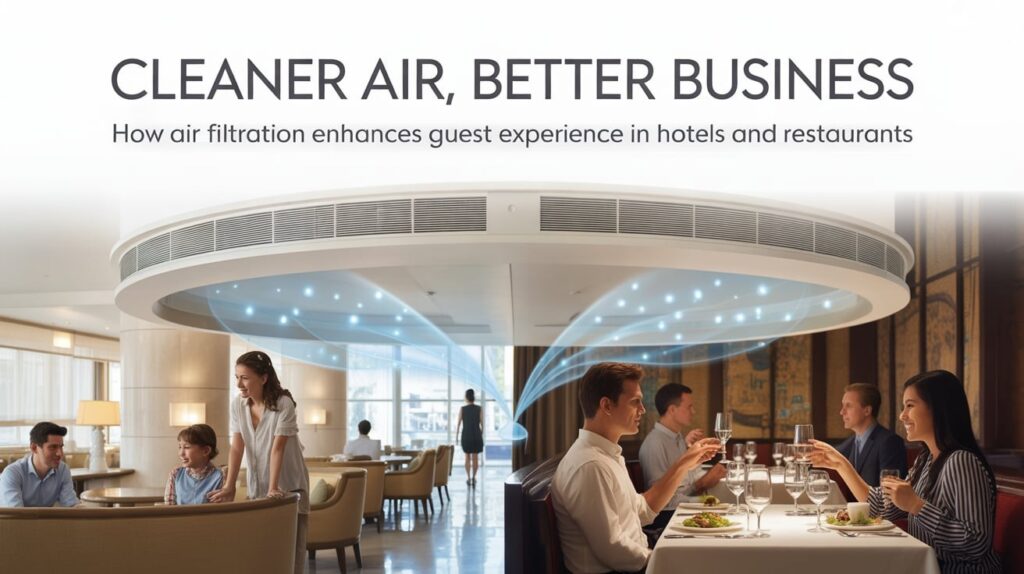 Cleaner Air, Better Business: How Air Filtration Enhances Guest Experience in Hotels and Restaurants clean air