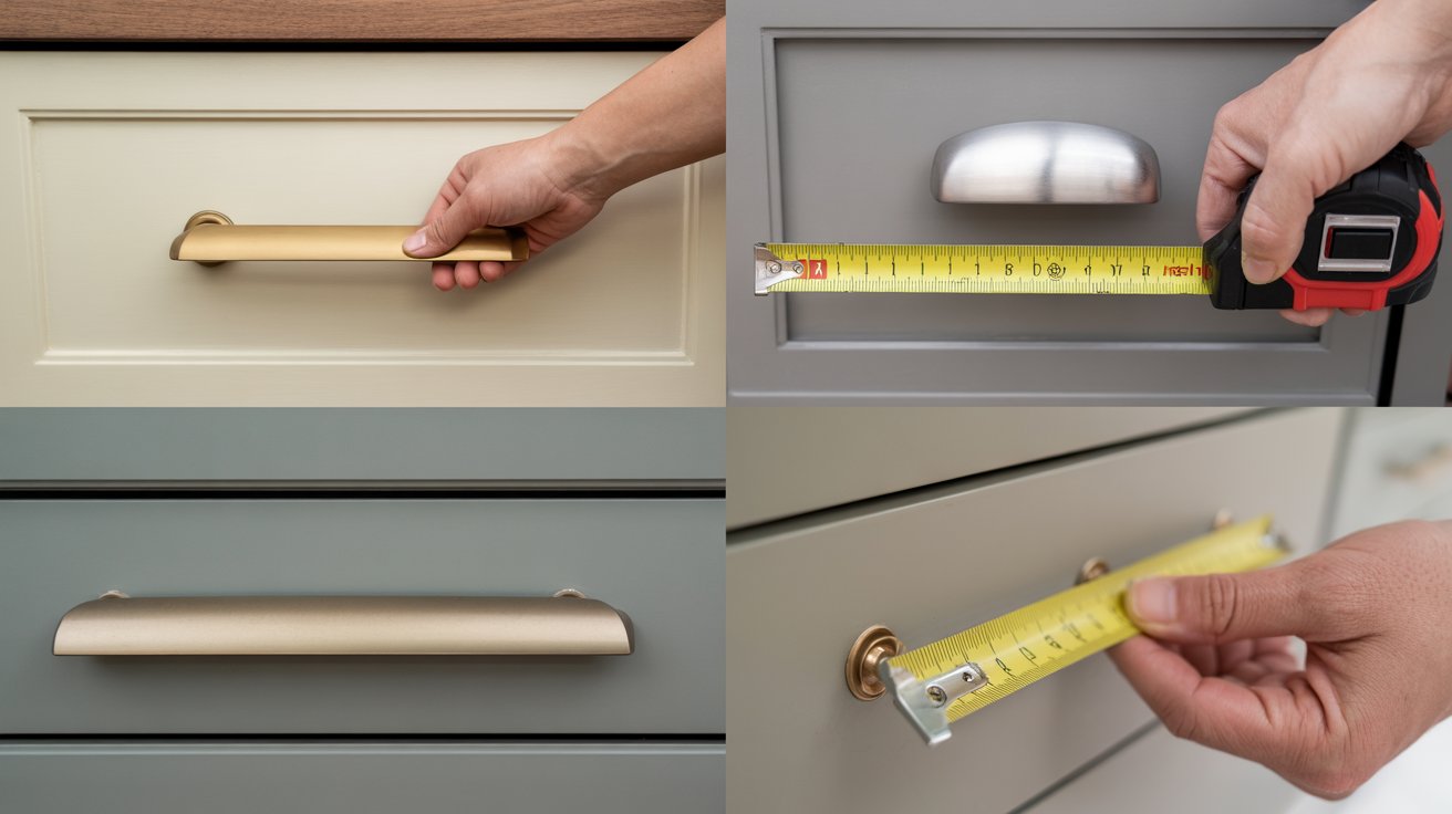How to Measure Cabinets for the Right Handle Size