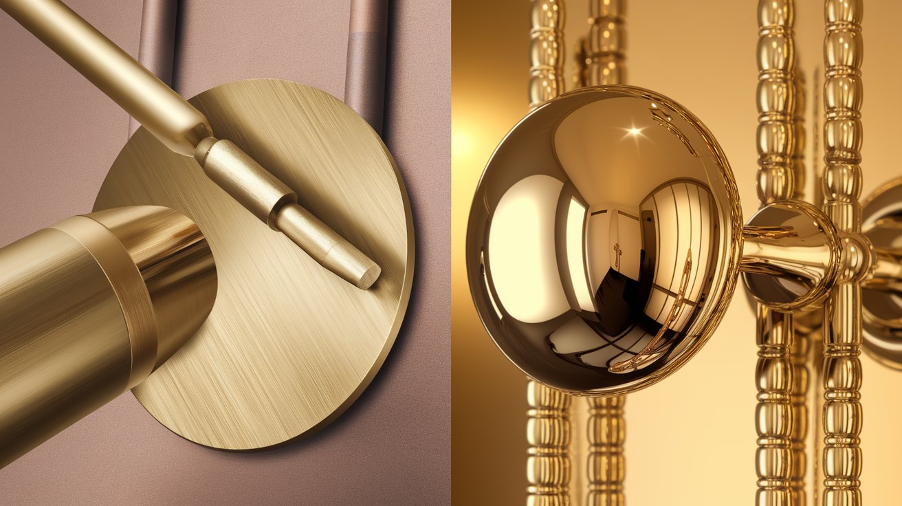 Key Differences Between Satin Brass and Polished Brass