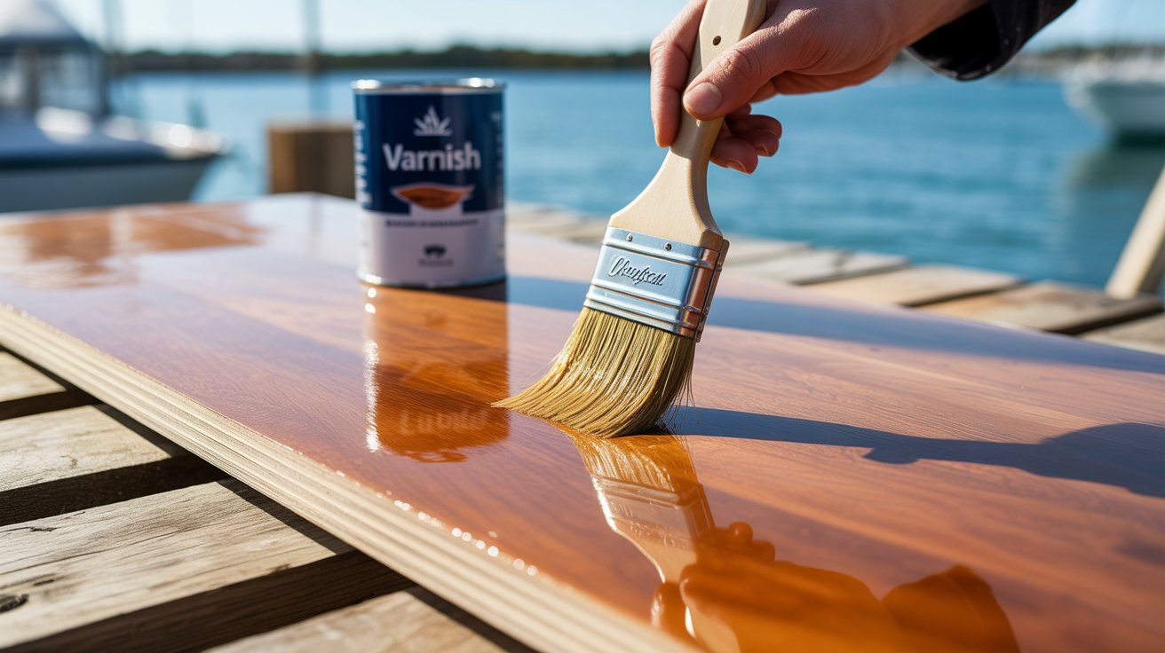 Waterproofing Plywood with Marine Varnish