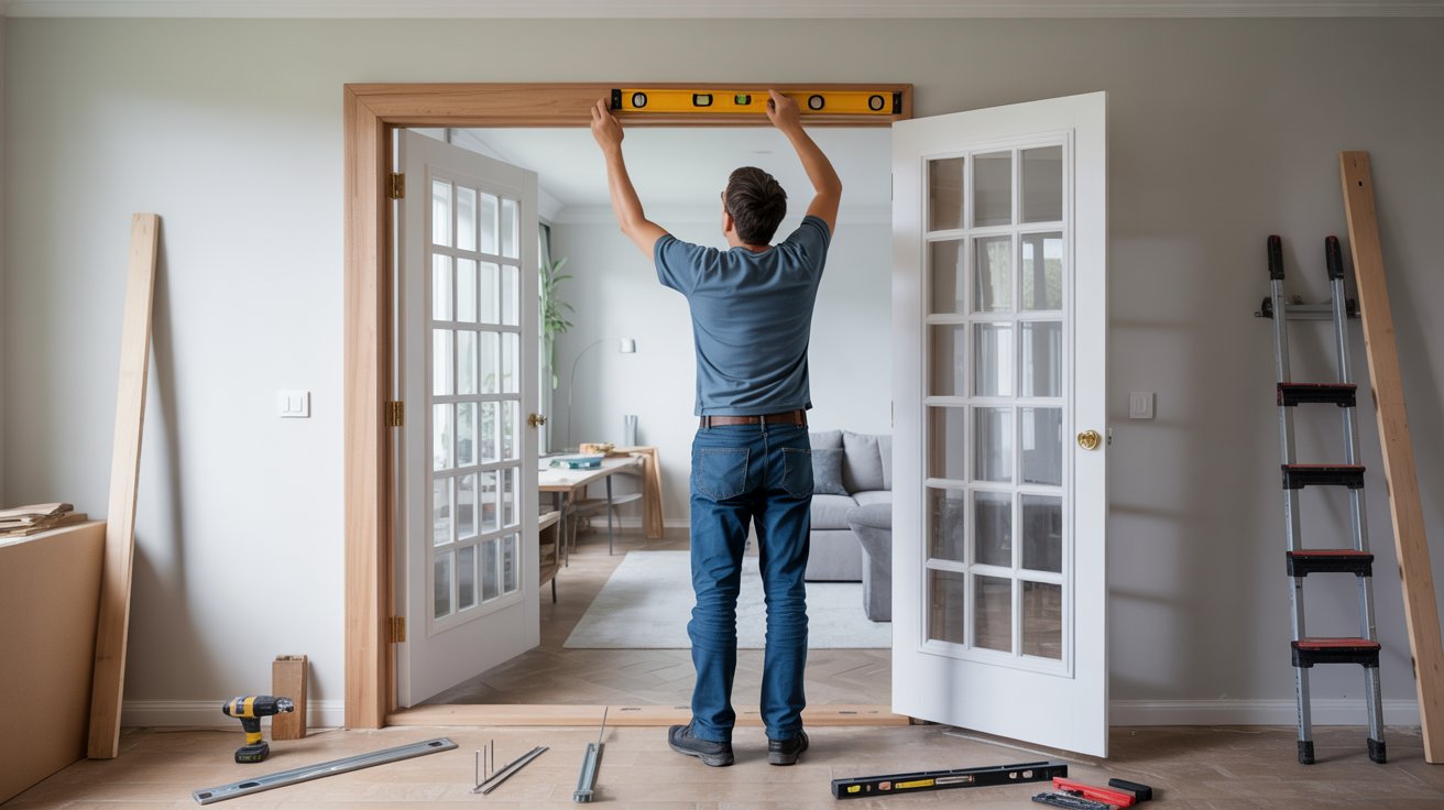 Install the New Door Frame