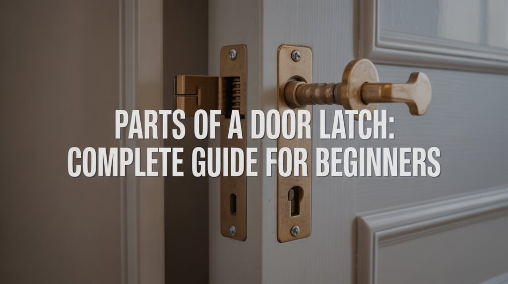 Parts of a Door Latch