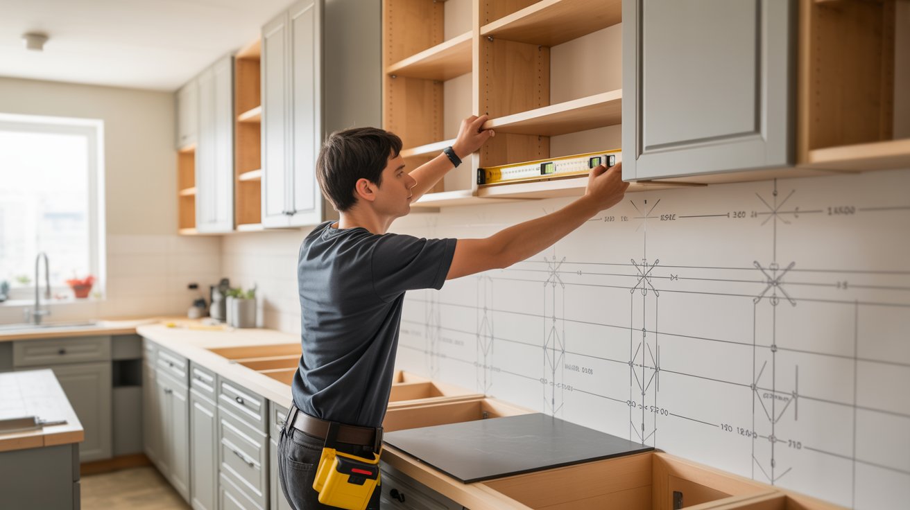 Measuring and Installing Cabinets Accurately