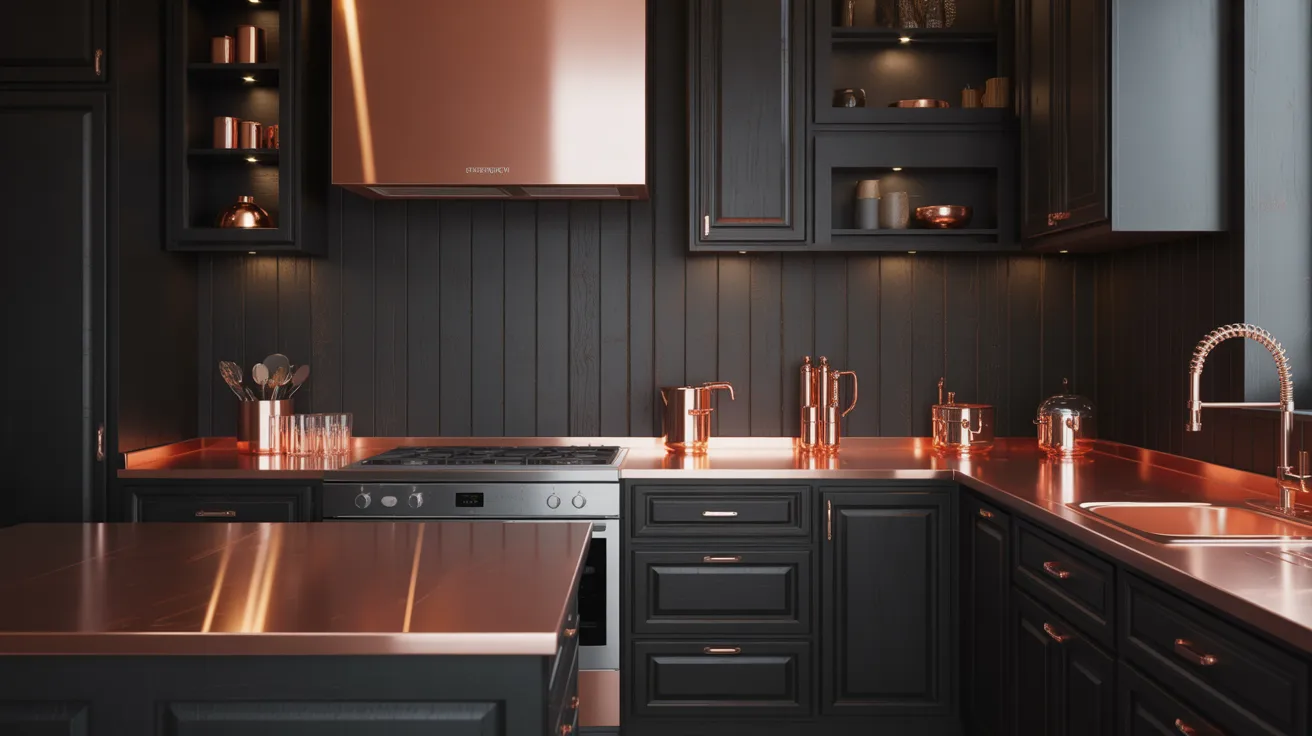 Why Black and Copper Works in Kitchens