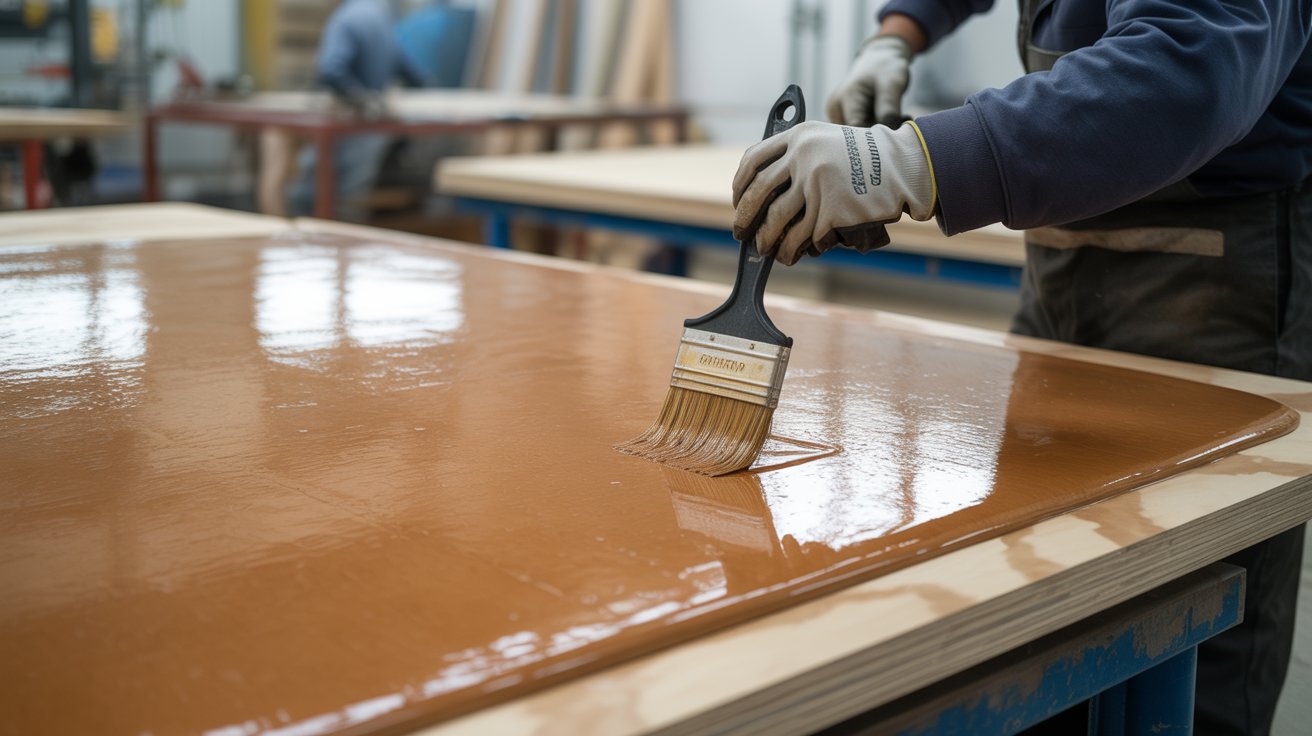 Waterproofing Plywood with Fiberglass Resin