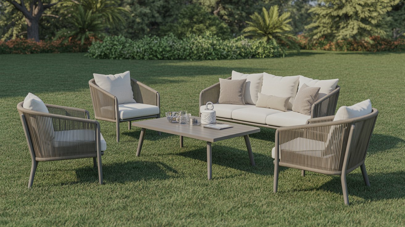 Best Ways to Set Up Patio Furniture on Grass
