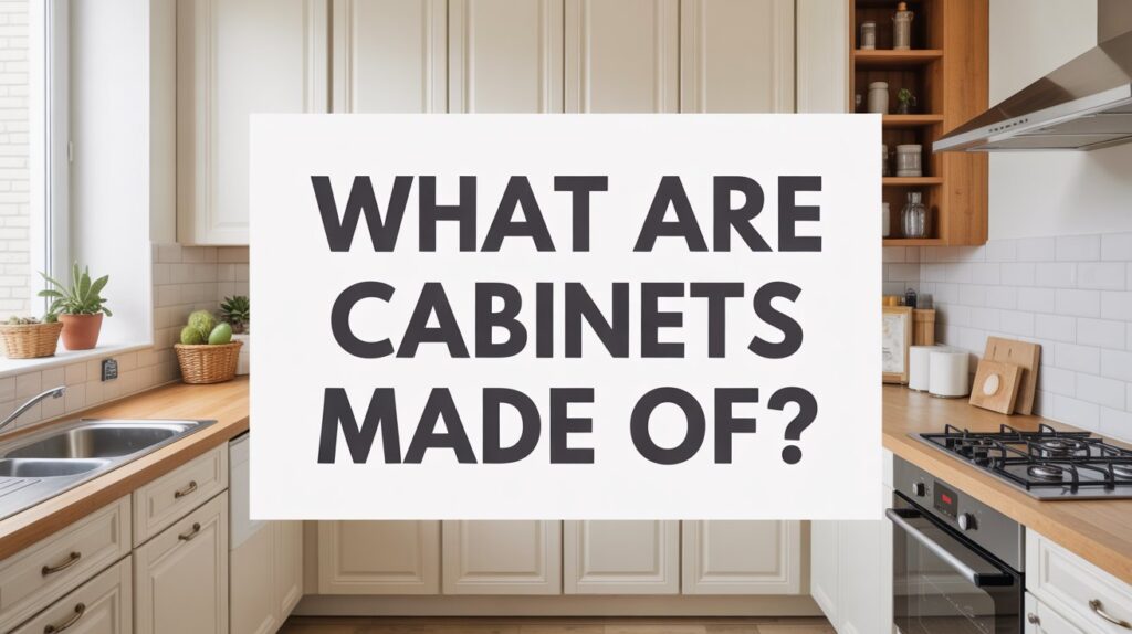 What Are Cabinets Made Of? What Are Cabinets Made